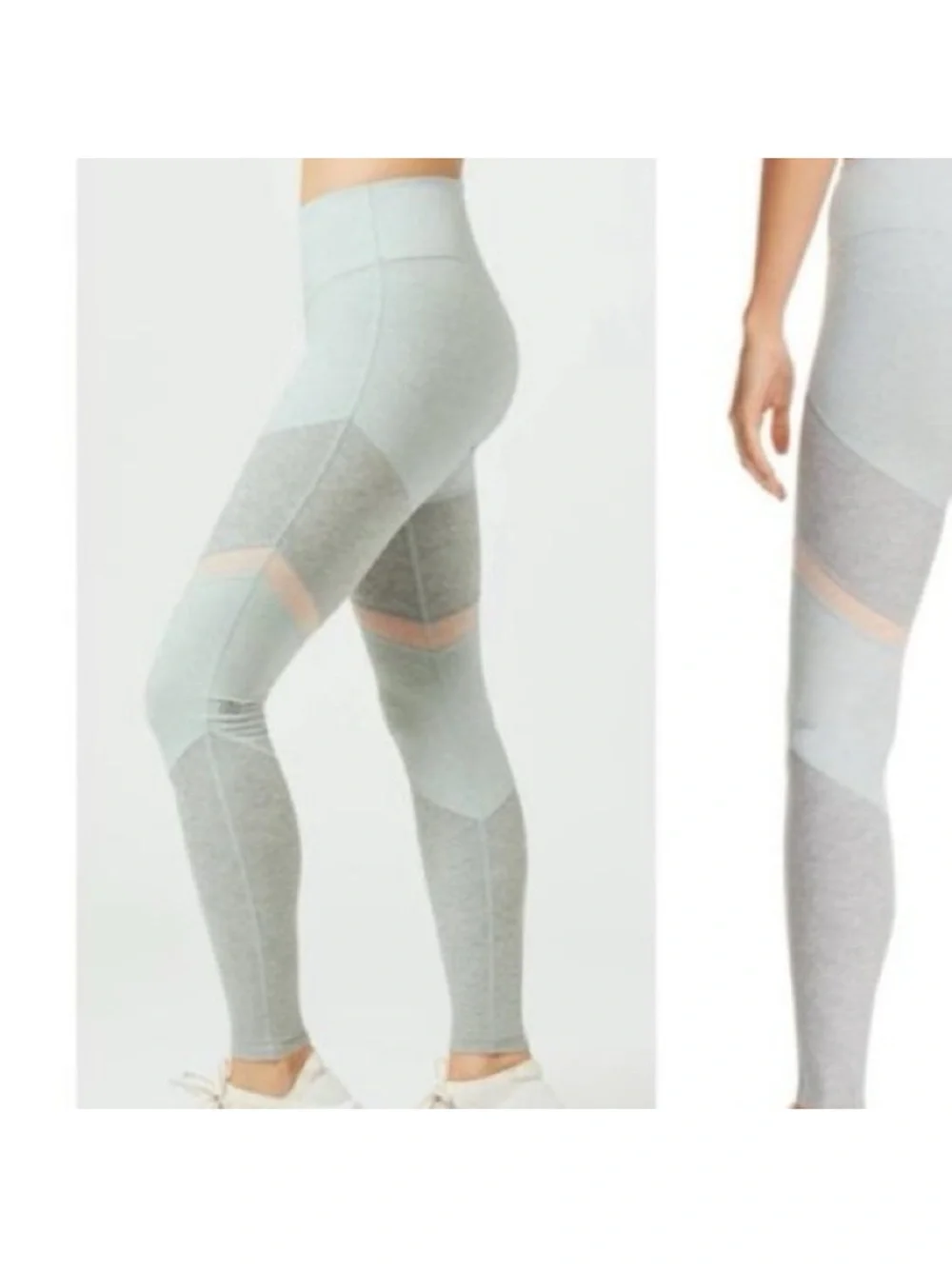 Alo Yoga Sheila High-Waist Alosoft Leggings Women XS Gray